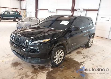 2017 Jeep Cherokee Sport 4X4 from USA, damaged, VIN 1C4PJMAB6HD22697